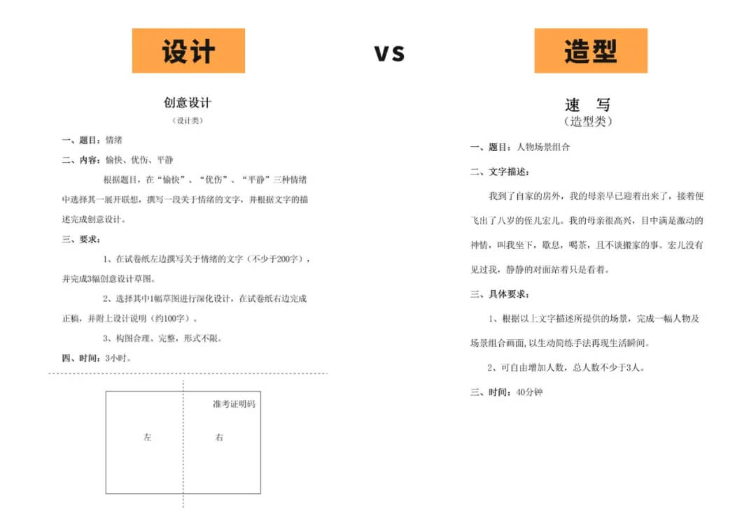 校考设计和造型该怎么选呢？重庆画室帮你分析一下！