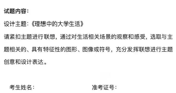 重庆美术培训学校分享‖ 2021年四川美术学院重庆、兰州、郑州、长沙考点考题！图三