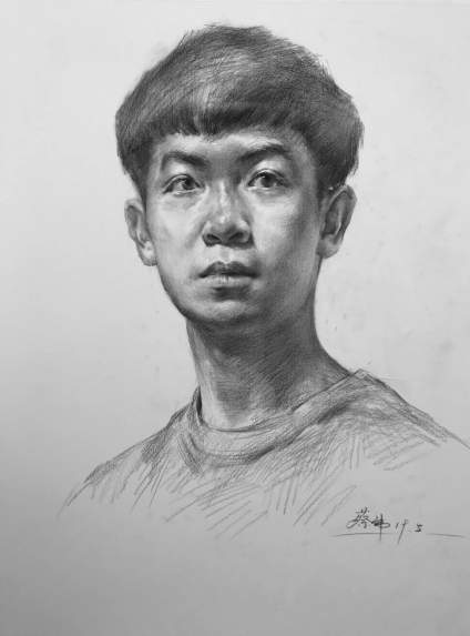 重庆十大画室素描教程｜正面素描头像的刻画要点！