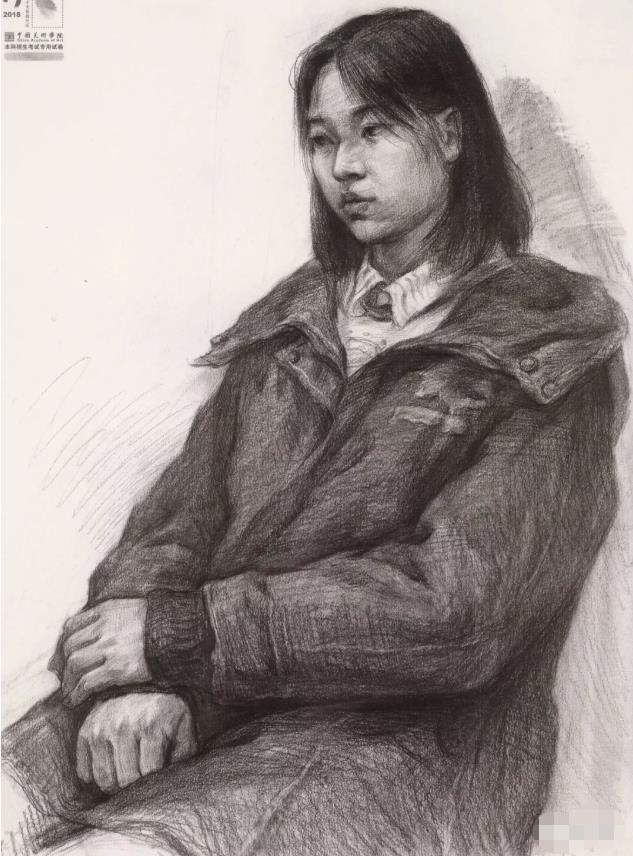 国美素描头像,重庆画室,重庆素描培训,10