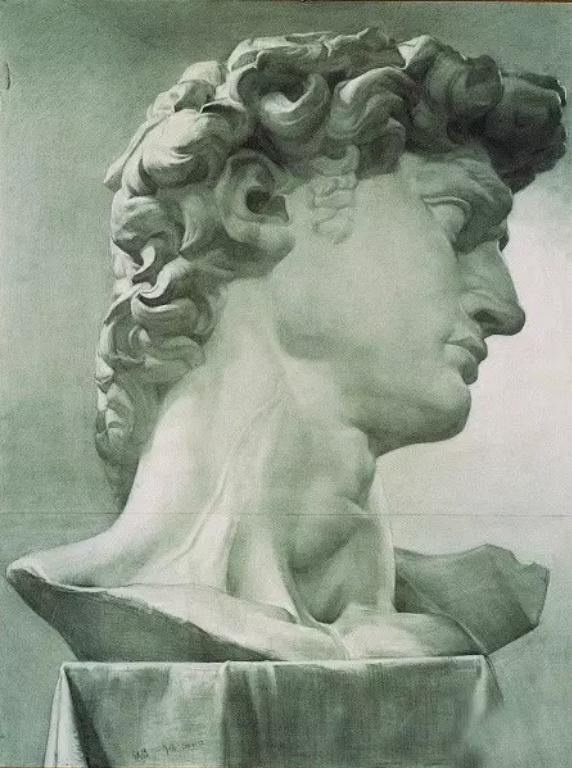 中央美术学院史上最经典的素描石膏像,重庆素描培训画室,11