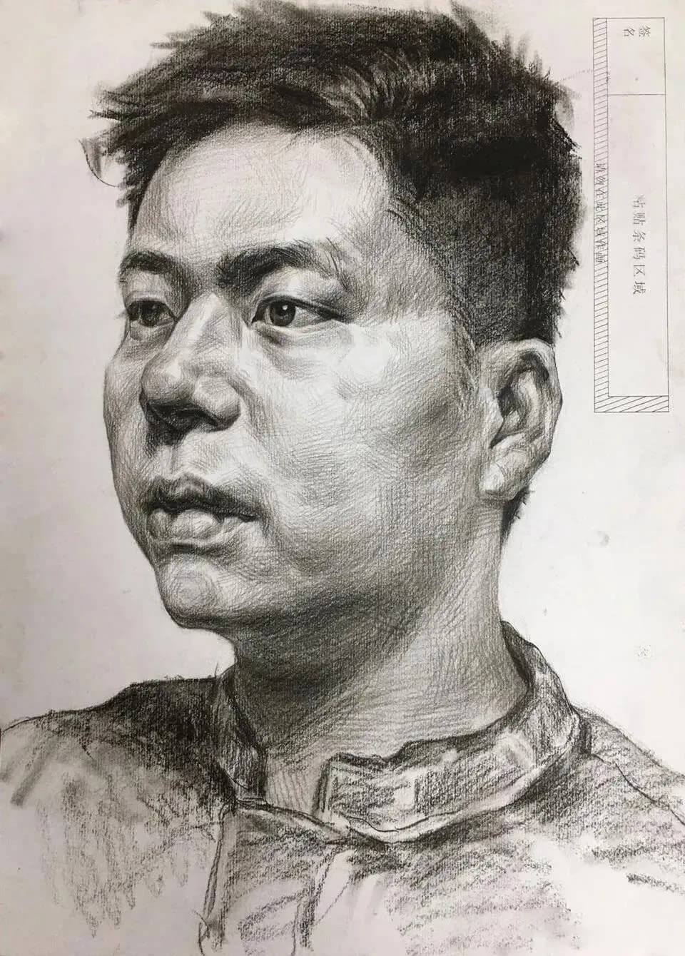 各省美术一模素描高分卷大pk，重庆美术集训画室带你来看看都有哪些共同特征？